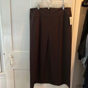 Adrian Vittadini brown Maxi Skirt Size 12
